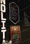 Nolita Caffe menu