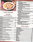 El Jinete menu