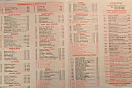 Peking menu