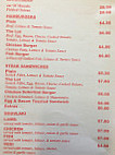 Dinah Pde Fish & Chippery menu