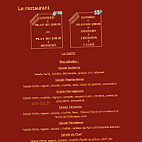 Au Fournil Du Nouveau Saint Roch menu
