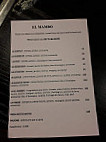 El Mambo menu