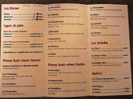 Pizzeriea La Maestria menu