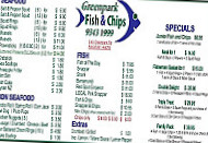 Greenpark Fish And Chips menu