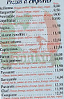 Torino menu