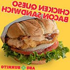 Abq Burrito Burger food