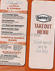 Denny's menu