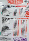 Crust Pizza Kingsgrove menu