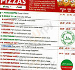 Metro Pizza menu