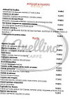 Avellino Caffe menu