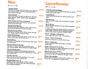 Lagoona Resort menu