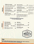 Molly Mason's menu