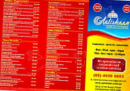 Aalishaan Indian Cuisine Campbelltown menu