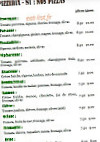Pizzeria La Cave menu