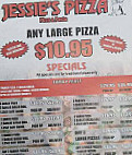 Jessie's Pizza Pasta Mernda menu