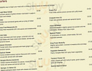 Zaafran menu