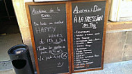Académie De La Bière menu