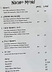Oddfellows Cafe Kilmore menu
