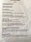 Ben More Lodge menu
