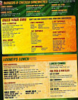 Looney's Pub menu