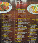 My Thai menu
