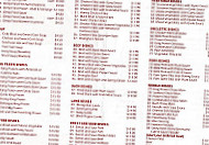 Cafe 8 menu