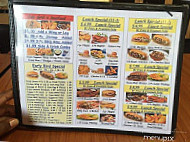 Fab Grill Seafood menu
