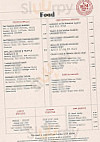 Tap Tavern menu