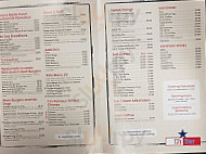 Tj's Diner menu