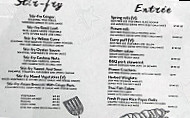 Avondale Thai menu
