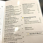 Cafe Aglio Olio menu