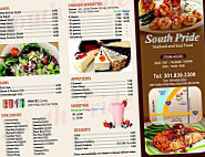 South Pride Seafood And Soul menu