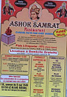 Restaurant Ashok Samrat menu