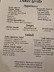 Luke's Grille menu