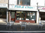 Clarkes Family Fish And Chip Shop inside