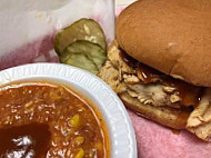 Bradley's Real Pit Barbecue food