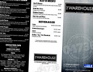 The Warehouse menu