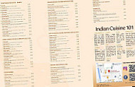 Mother India menu