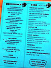 Bad Monkey Burger menu