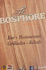 LE BOSPHORE menu