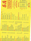 Chan's Tea House menu