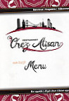 Chez Alisan menu