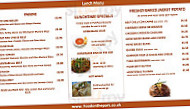 Park Place Brasserie menu