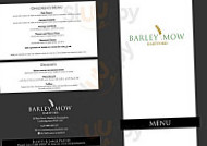 Barley Mow menu