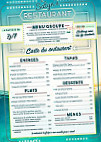 Le Satyn's menu