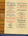 Swamp Yankee Bbq menu