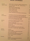 Caviar Kaspia Courchevel menu