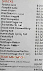 Fairway Fish Chips menu