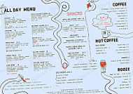 The Front Cafe menu