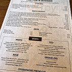 The Fox And Hounds menu
